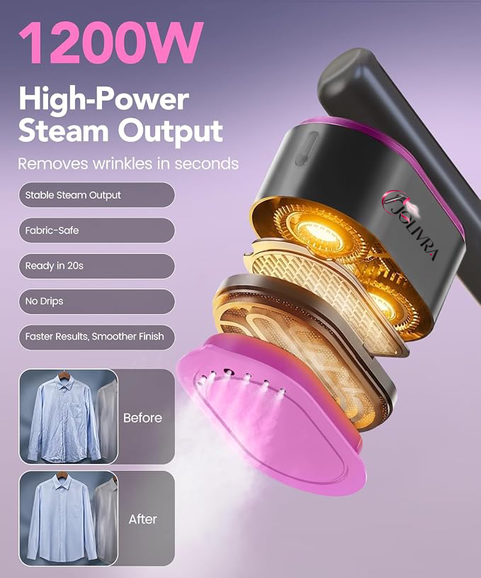 Jolivra™ SteamerPro 2-in-1 Steamer & Iron